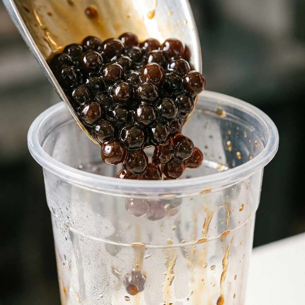 Signature boba pour