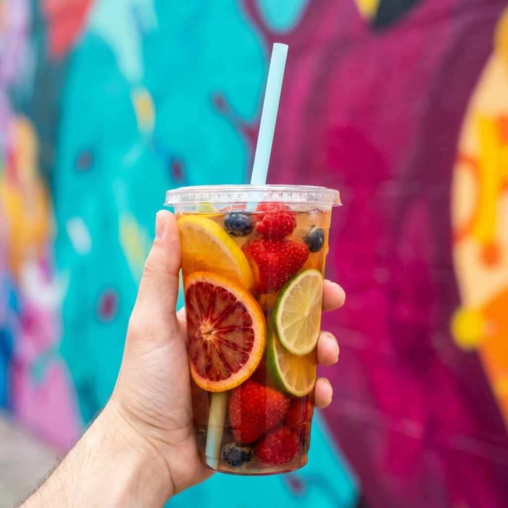 Fresh Fruit Tea