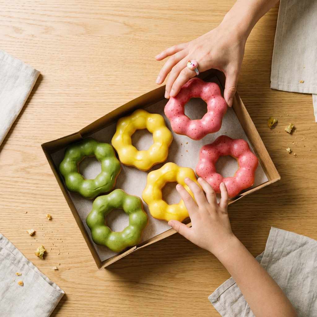 Chewy Mochi Donuts